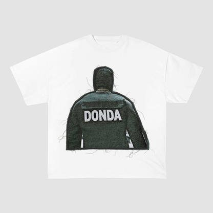 KANYE WEST DONDA ALBUM HEAVYWEIGHT PATCH TEE-51328