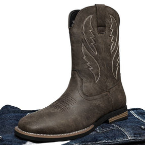 Ariat Men's Hybrid VentTEK Distressed Western Performance Boots-6005