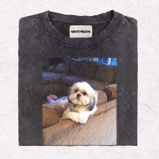 WACKY DOG HEAVY WEIGHT COTTON TEE-005