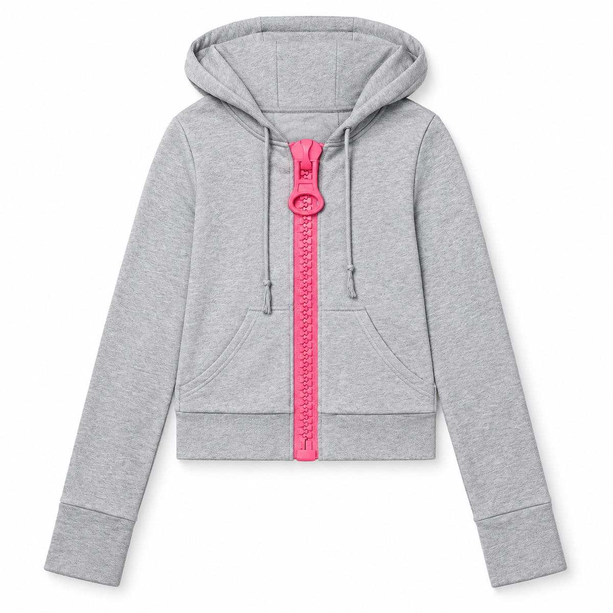 OVERSIZED ZIPPER TRENDY HOODIE