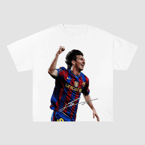 Lionel Messi Barcelona Celebration Run Tee-2006