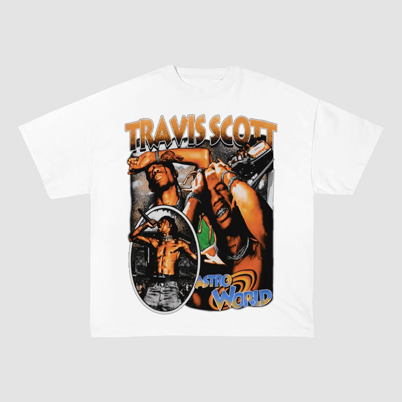 TRAVIS SCOTT ASTROWORLD VINTAGE HEAVYWEIGHT COTTON TEE-57035