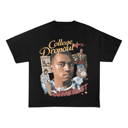KANYE WEST COLLEGE DROPOUT HEAVYWEIGHT COTTON TEE-57038