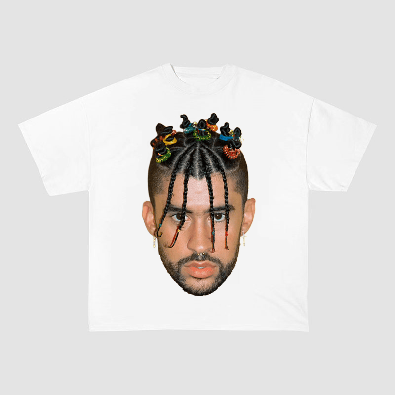 BIG FACE BAD BUNNY TEE-57071