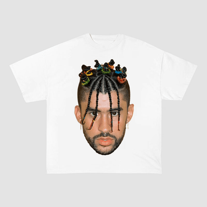 BIG FACE BAD BUNNY TEE-57071