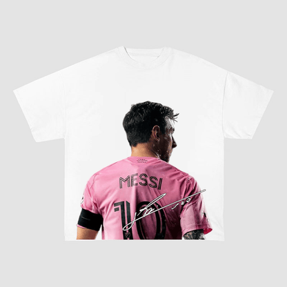 Lionel Messi Inter Miami Back Number 10 Tee-2008