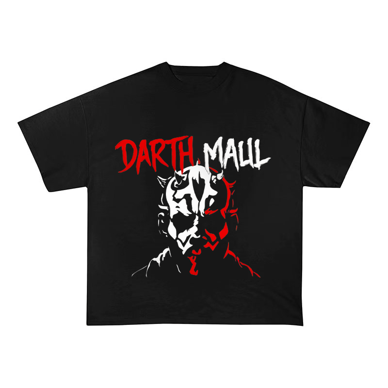 DARTH MAUL STAR WARS HEAVY COTTON TEES-8305