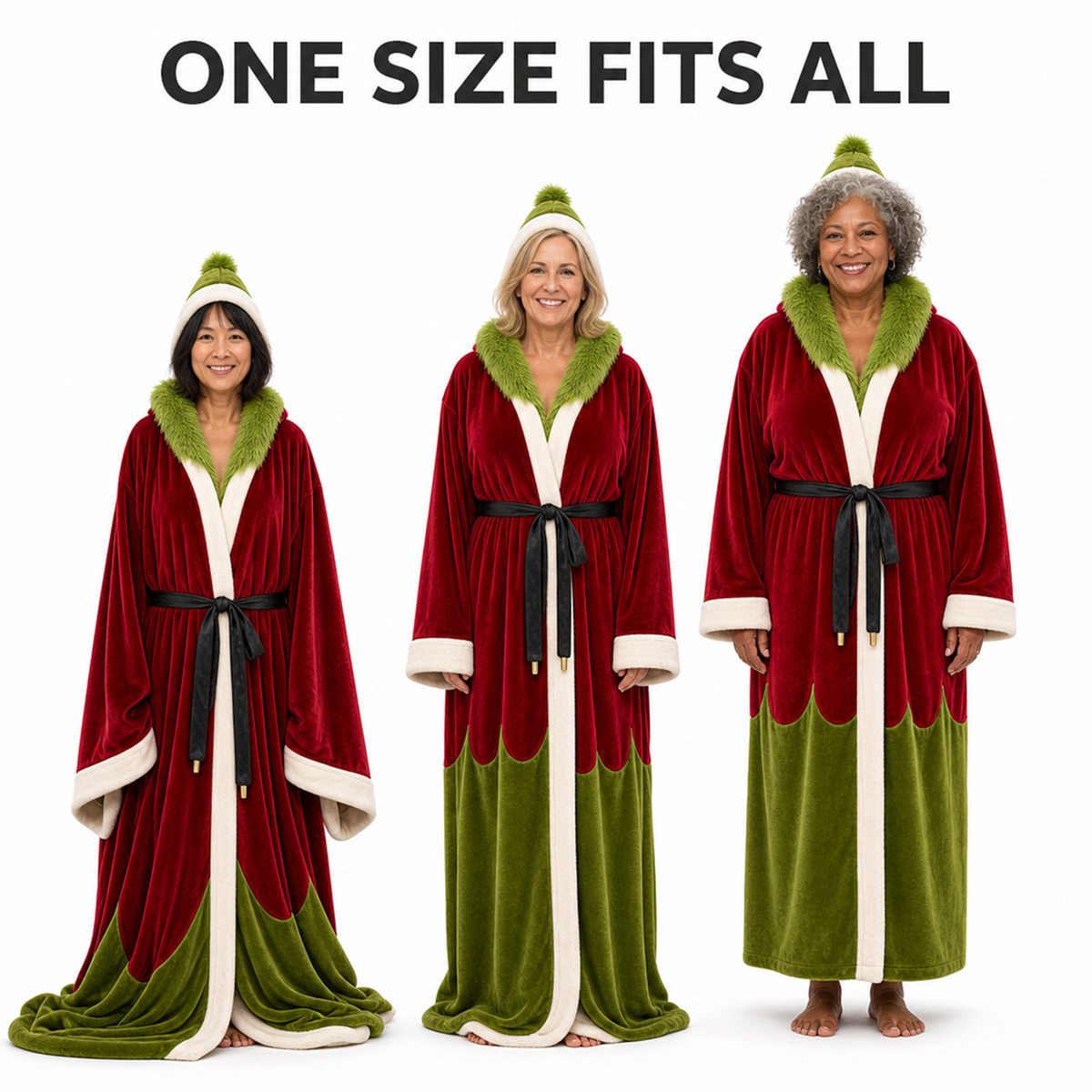 Holiday Character Hooded Robe | Classic & Heated Options