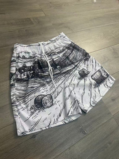 HAY BALES SHORTS-8917