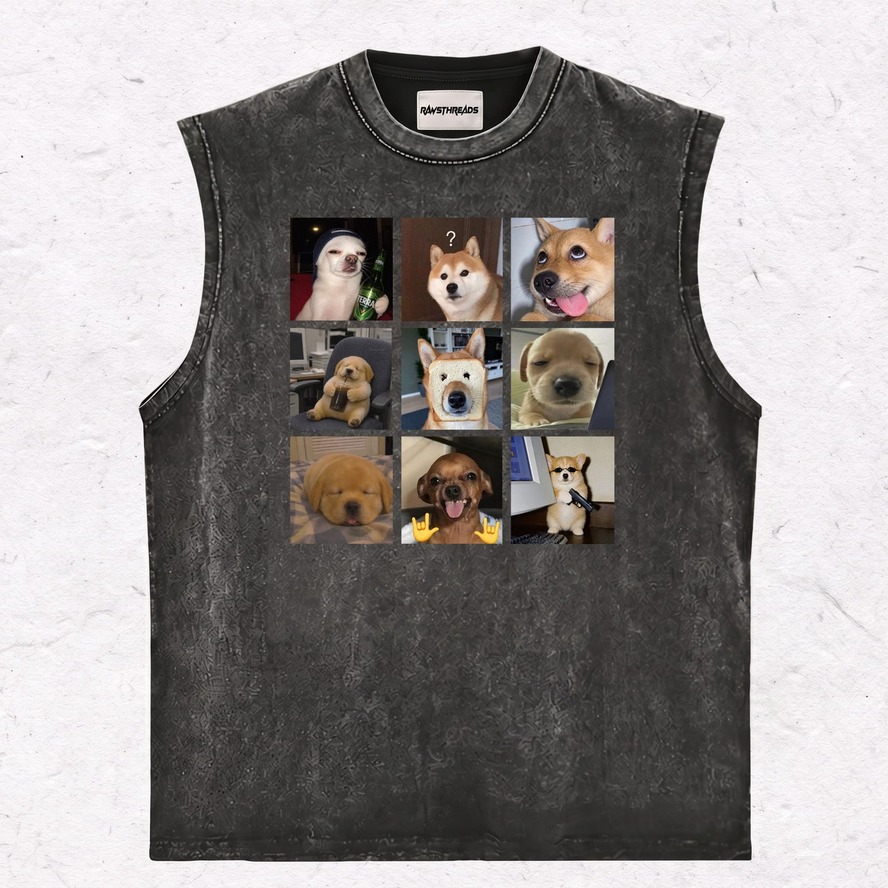 DOGS FRIENDS  HOODIE-025