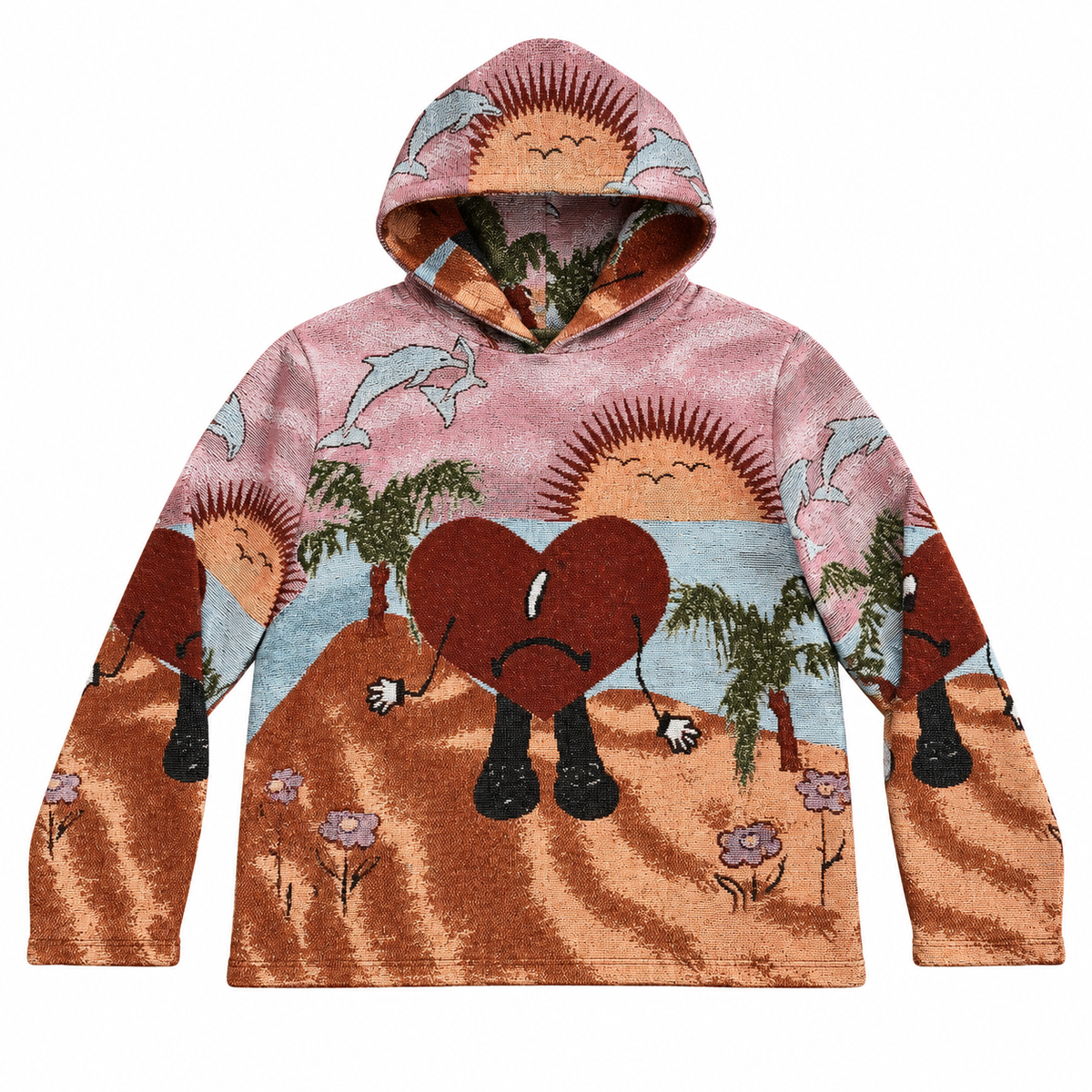 BAD BUNNY V3 TAPESTRY HOODIE