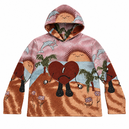BAD BUNNY V3 TAPESTRY HOODIE
