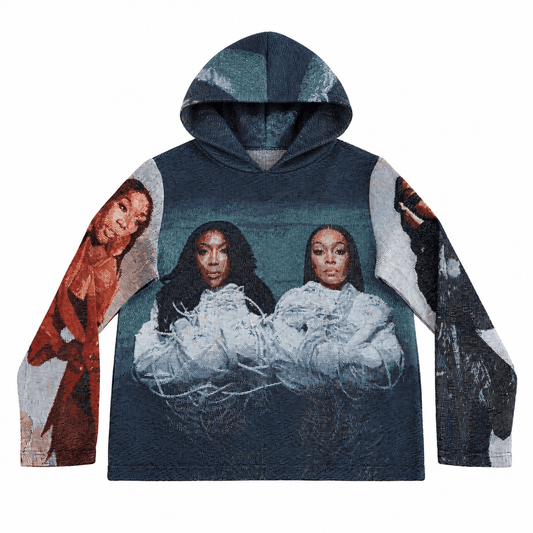 BRANDY&MONICA TAPESTRY HOODIE