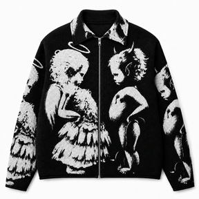 ANGEL DEVIL TAPESTRY JACKET