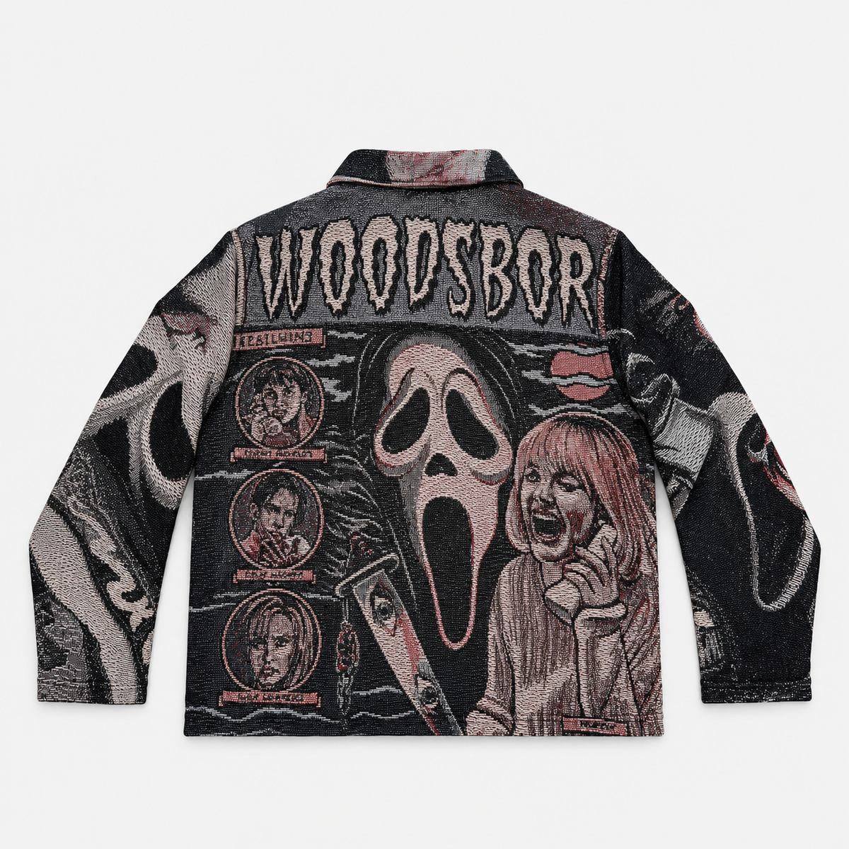 PURPLE SCREAM TAPESTRY JACKET
