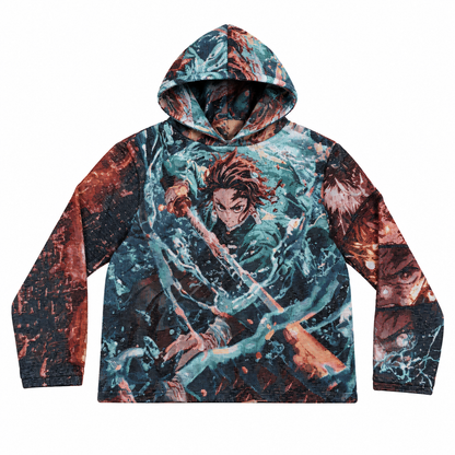 DEMON SLAYER TAPESTRY HOODIE