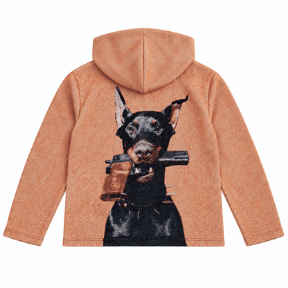 DOBERMANN TAPESTRY HOODIE