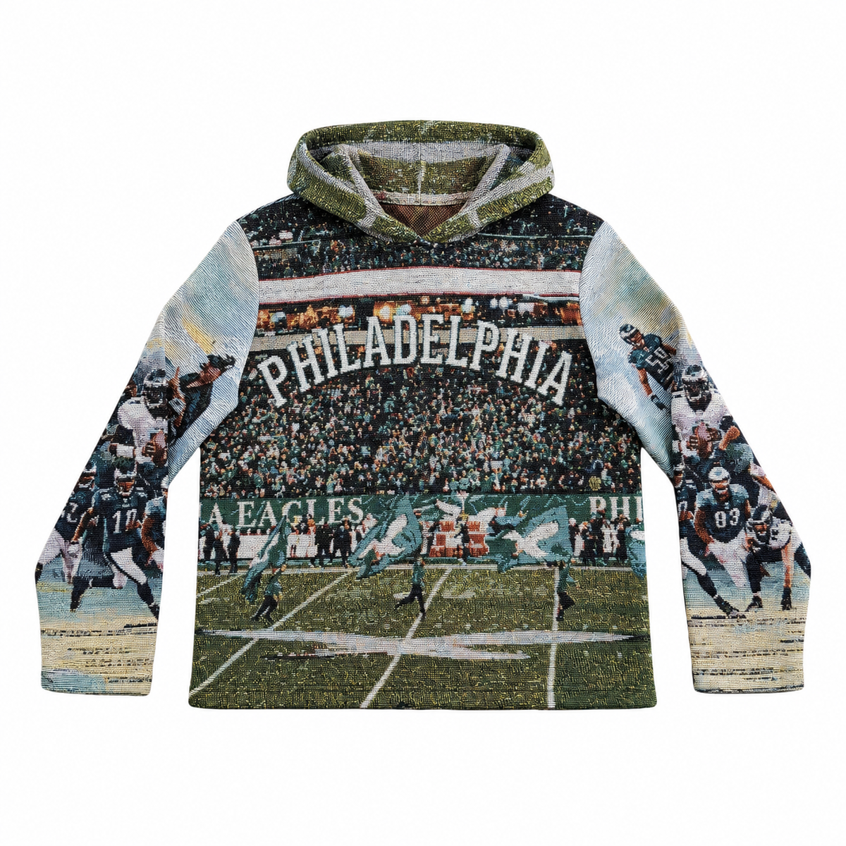 EAGLES V2 TAPESTRY HOODIE