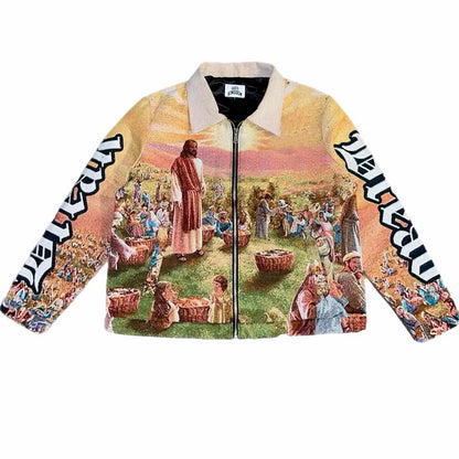 JESUS GARDEN TAPESTRY JACKET