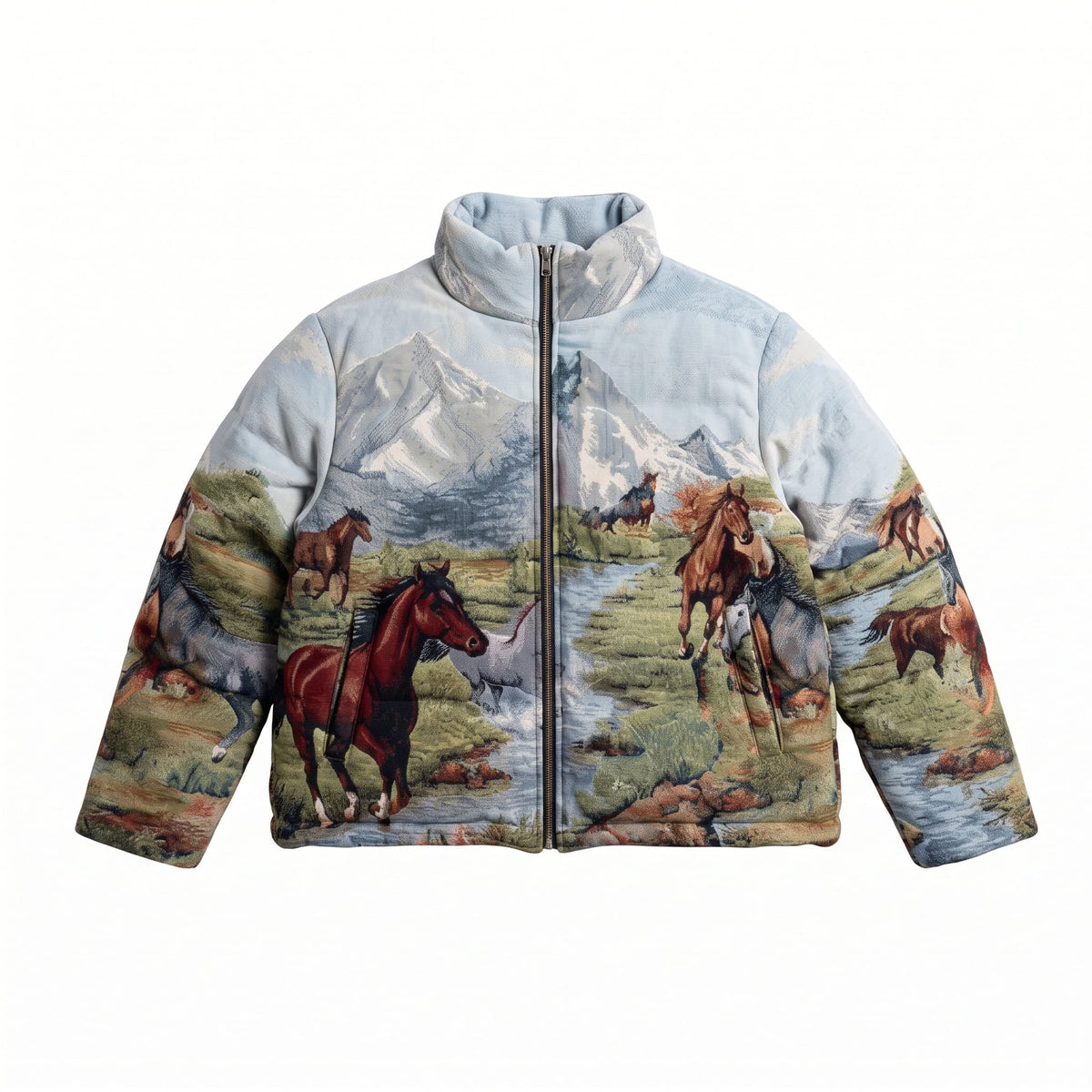 FREE HORSE TAPESTRY COAT