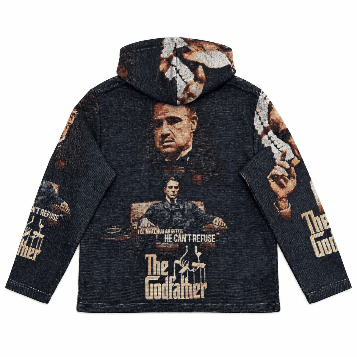 GODFATHER TAPESTRY HOODIE