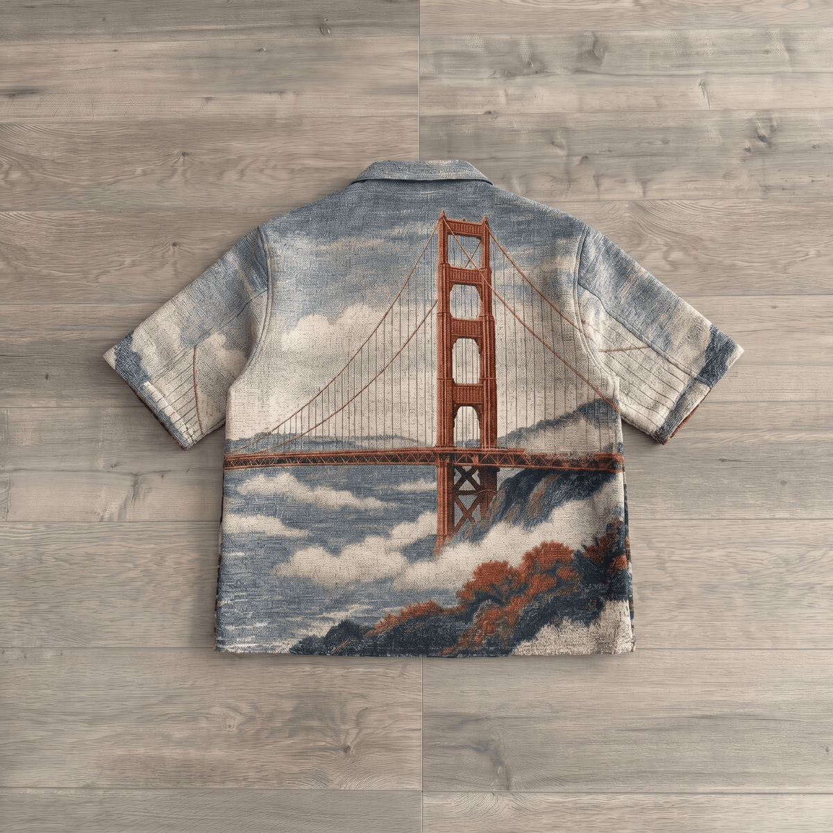 GG BRIDGE TAPESTRY TEE