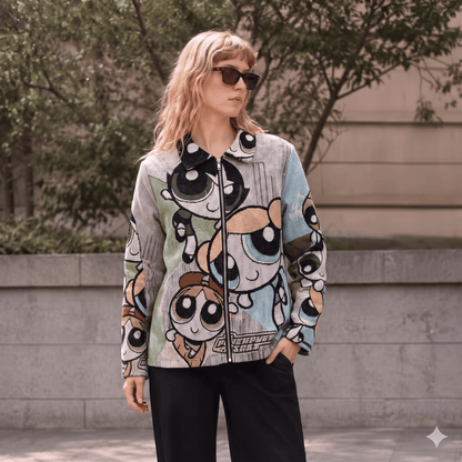 POWERPUFF GIRLS TAPESTRY JACKET