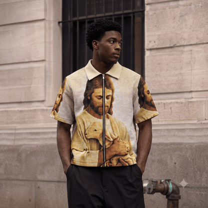 JESUS TAPESTRY TEE