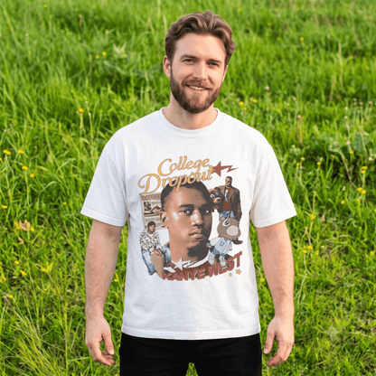 KANYE WEST COLLEGE DROPOUT HEAVYWEIGHT COTTON TEE-57038