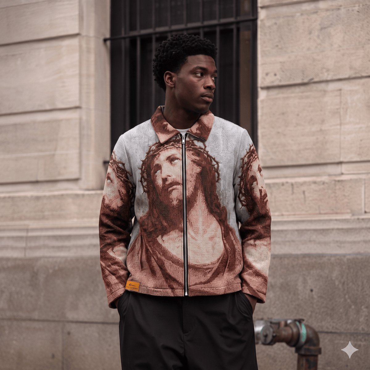 JESUS V2 TAPESTRY JACKET