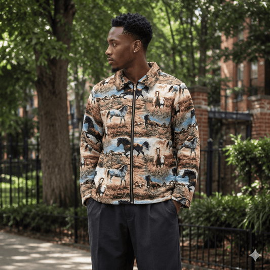 WESTERN TAPESTRY JACKET