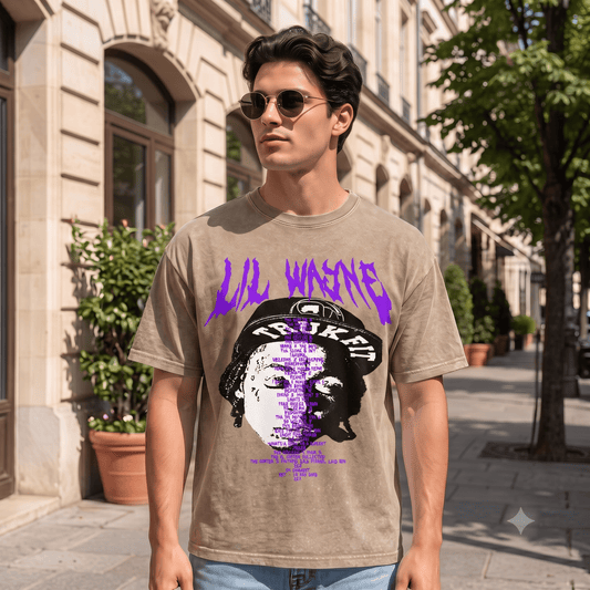 LIL WAYNE HEAVY WEIGHT COTTON TEE-8937