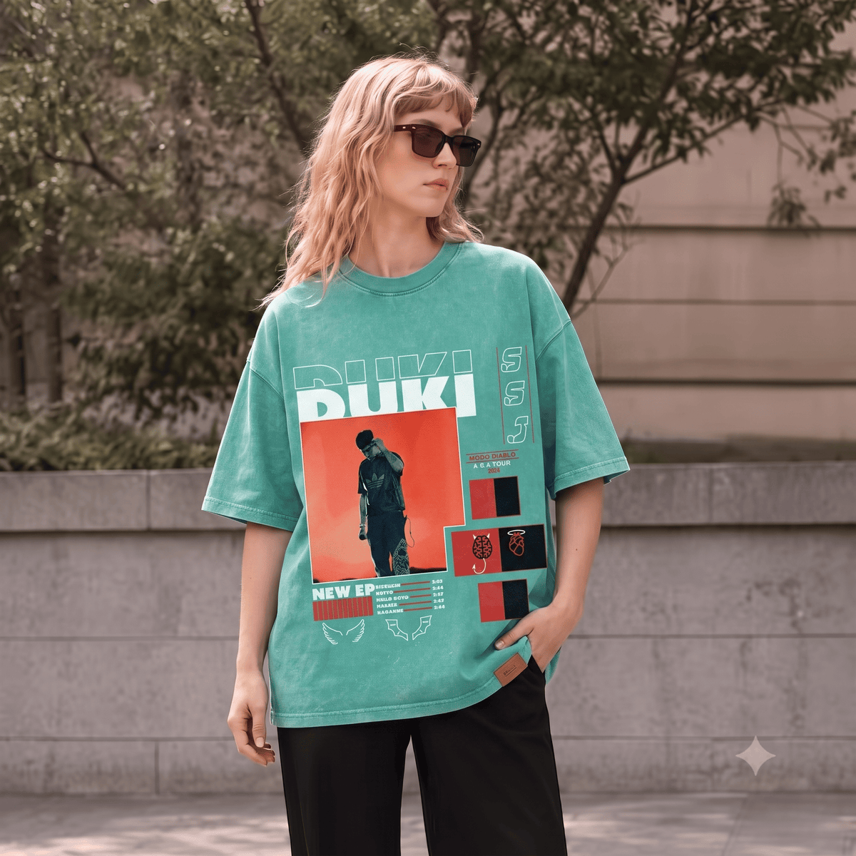 DUKI HEAVY WEIGHT COTTON TEE-8995