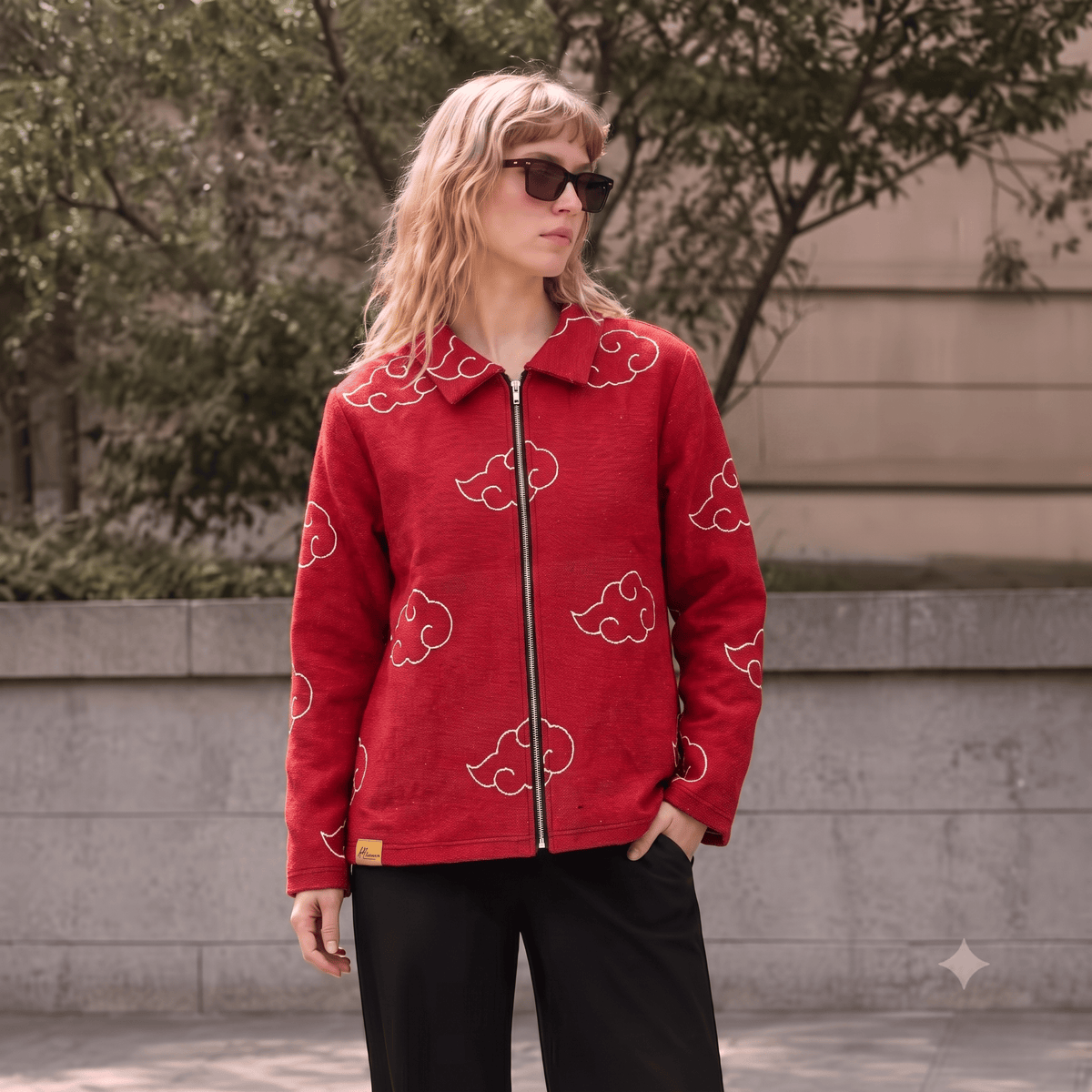 RED N TAPESTRY JACKET