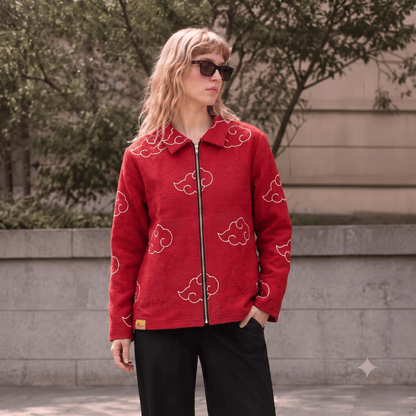 RED N TAPESTRY JACKET