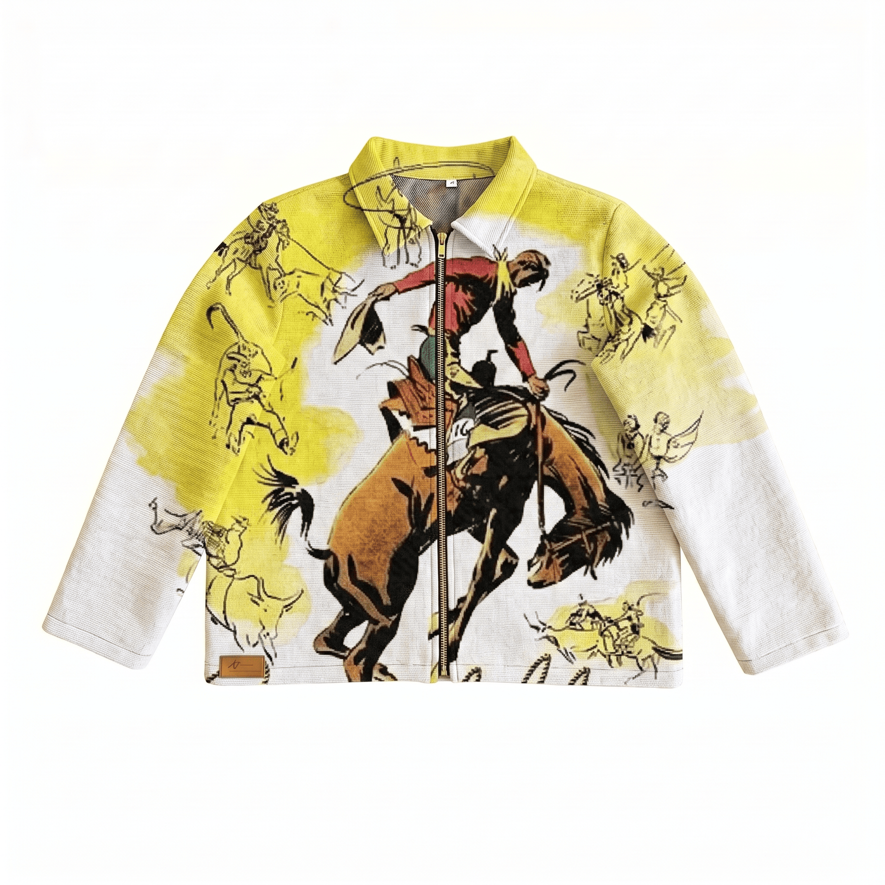 MAN RIDING BUCKING HORSE V3 JACKET