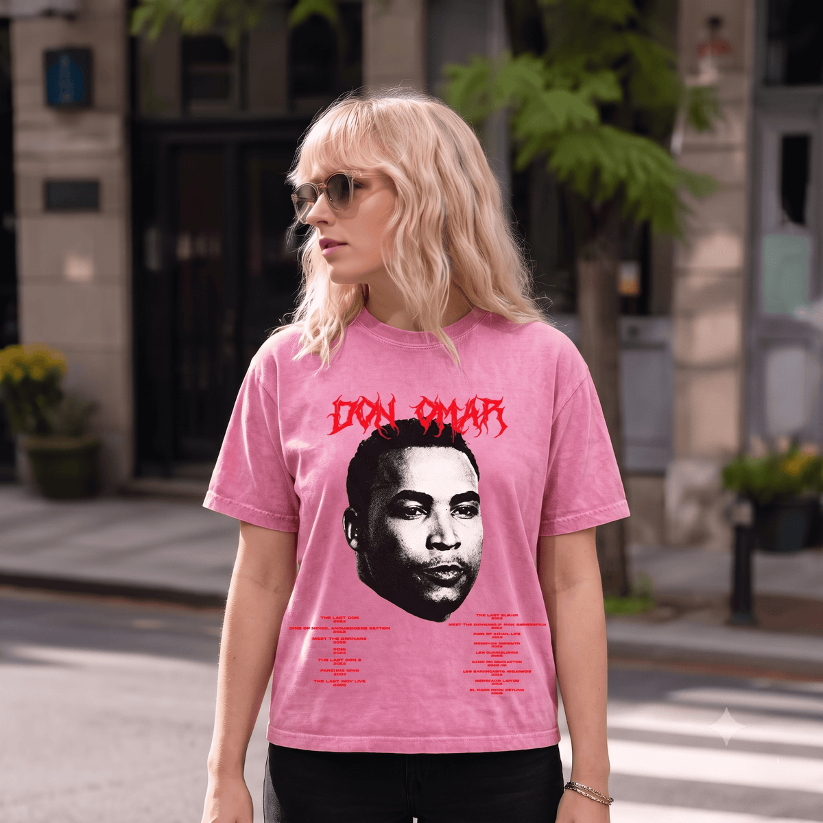 DON OMAR HEAVY WEIGHT COTTON TEE-8928