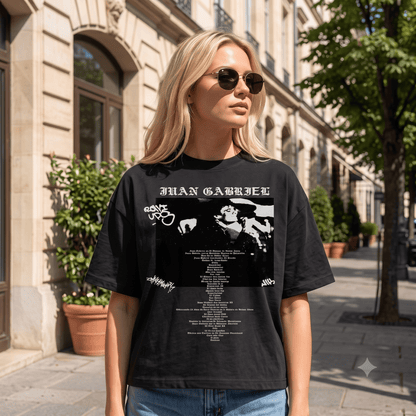 JUAN GABRIEL HEAVY WEIGHT COTTON TEE-8909