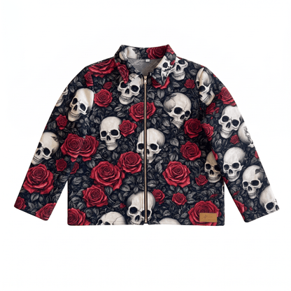 SKULL AND ROSES JACKET