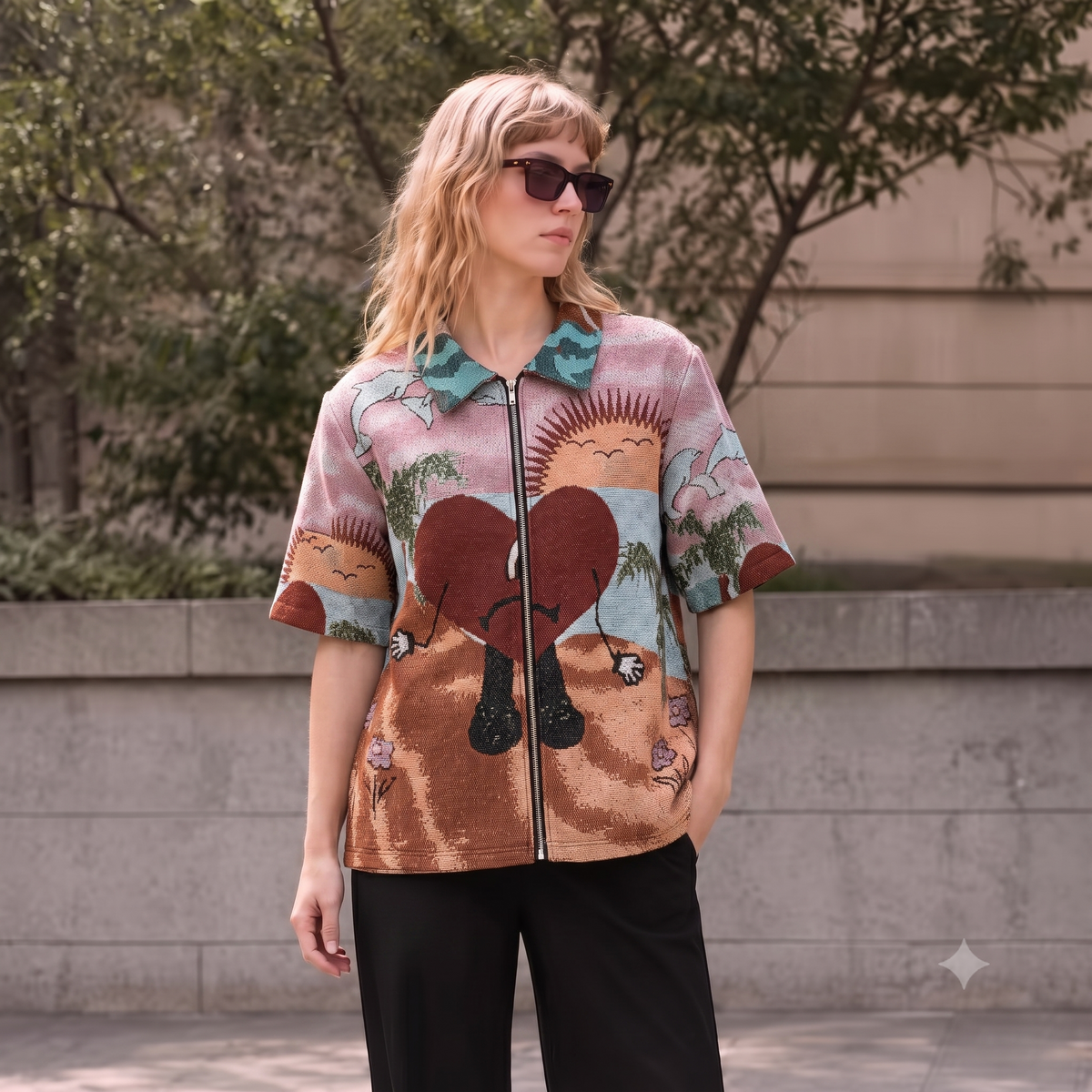 BAD BUNNY V3 TAPESTRY TEE