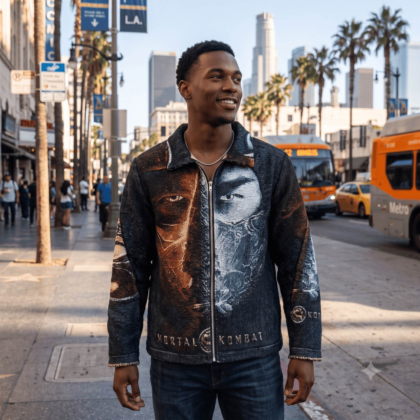 MORTAL COMBAT TAPESTRY JACKET
