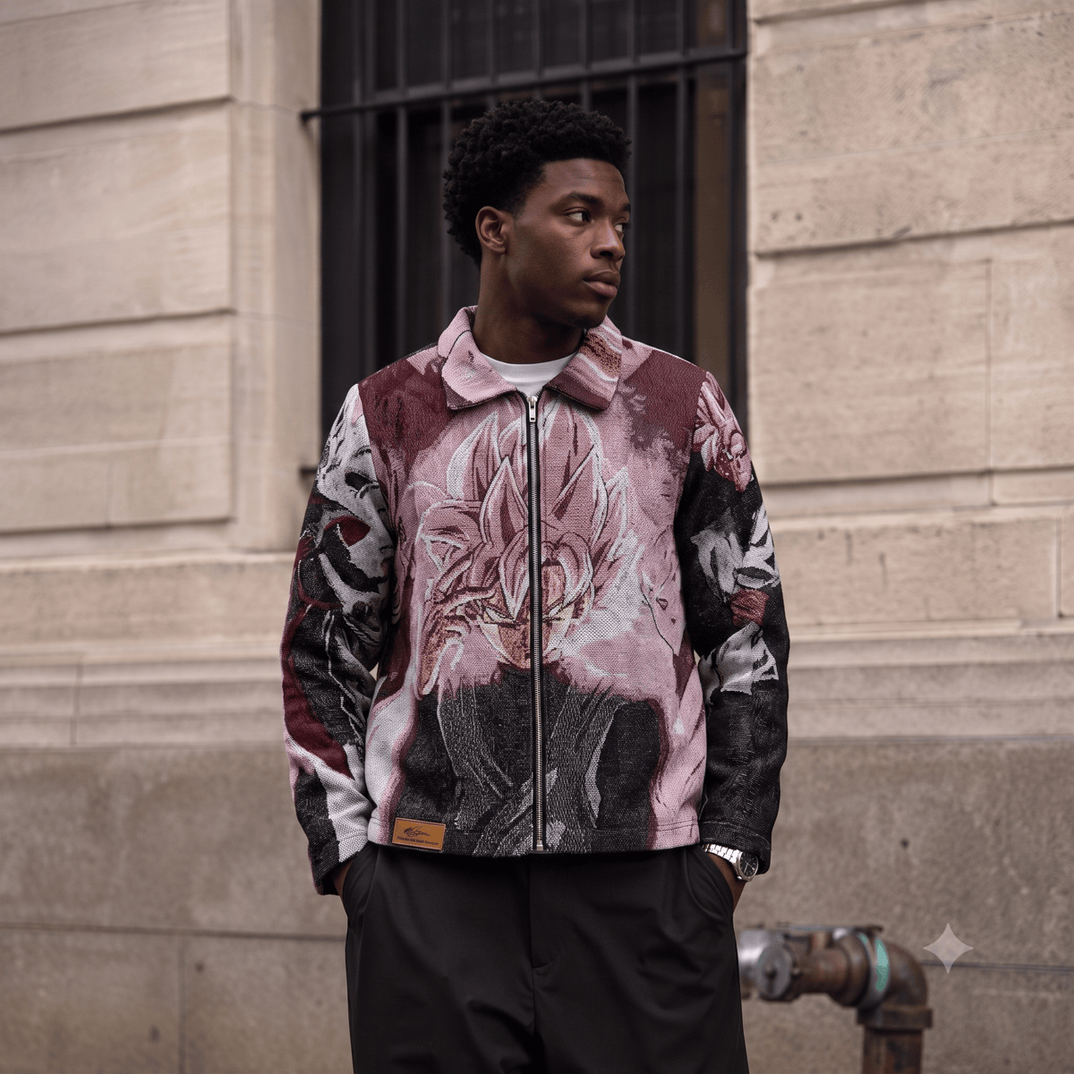 BLACK G TAPESTRY JACKET