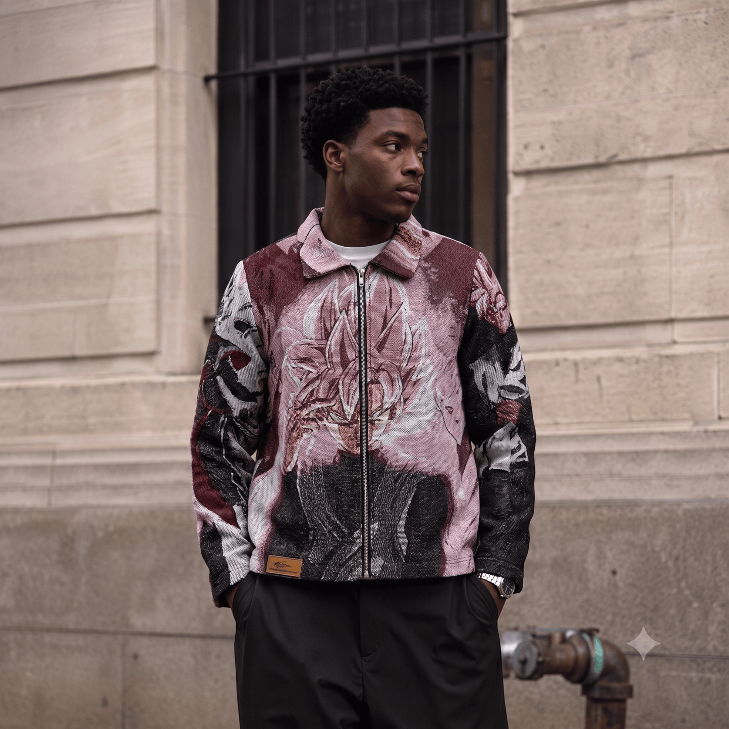 BLACK G TAPESTRY JACKET