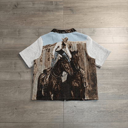 COWBOY TAPESTRY TEE