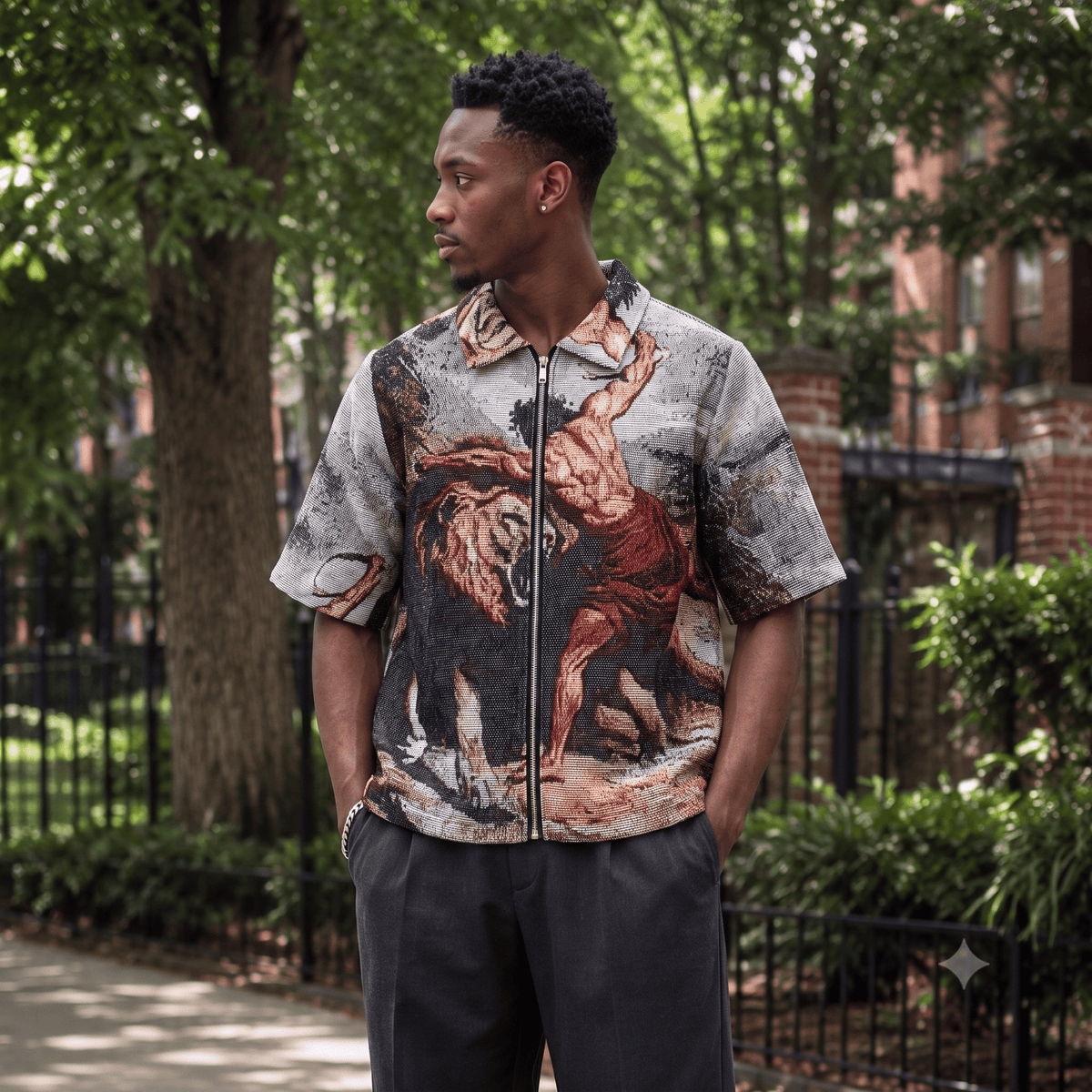 SAMSON TAPESTRY TEE
