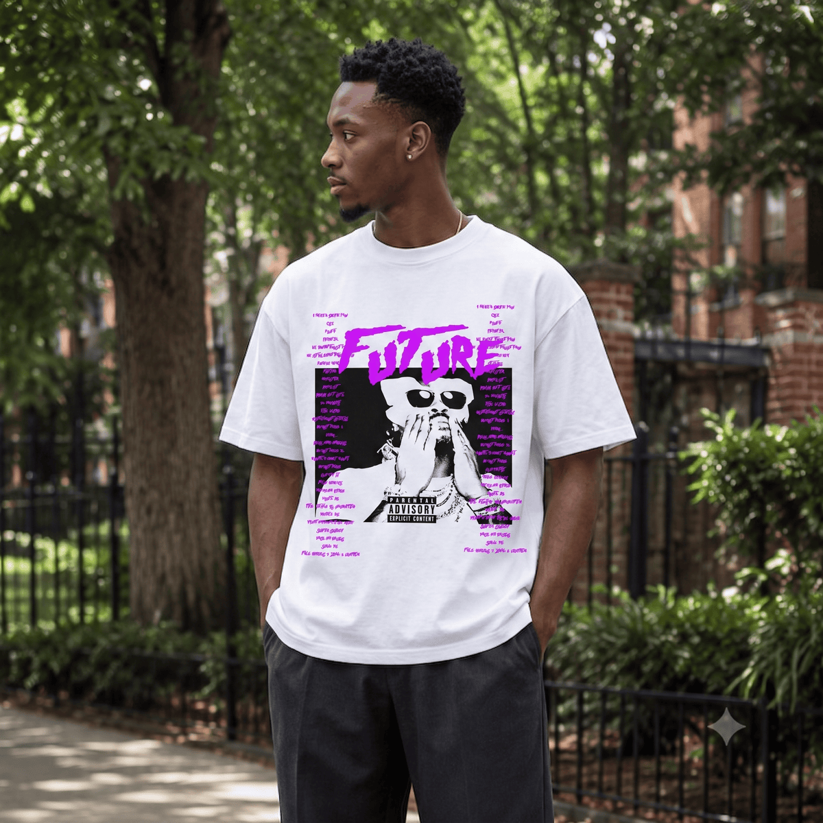 FUTURE HEAVY WEIGHT COTTON TEE-8931