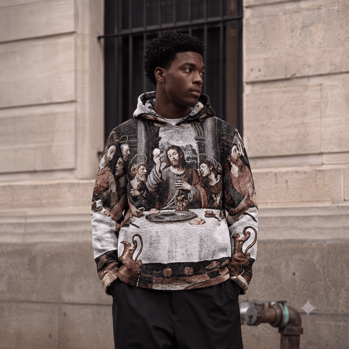 LAST DINNER TAPESTRY HOODIE