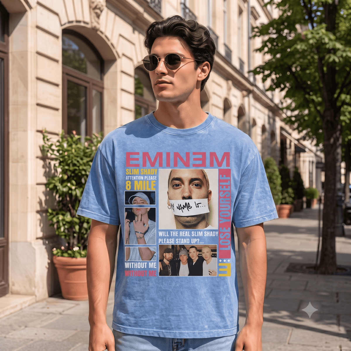 EMINEM HEAVY WEIGHT COTTON TEE-8996