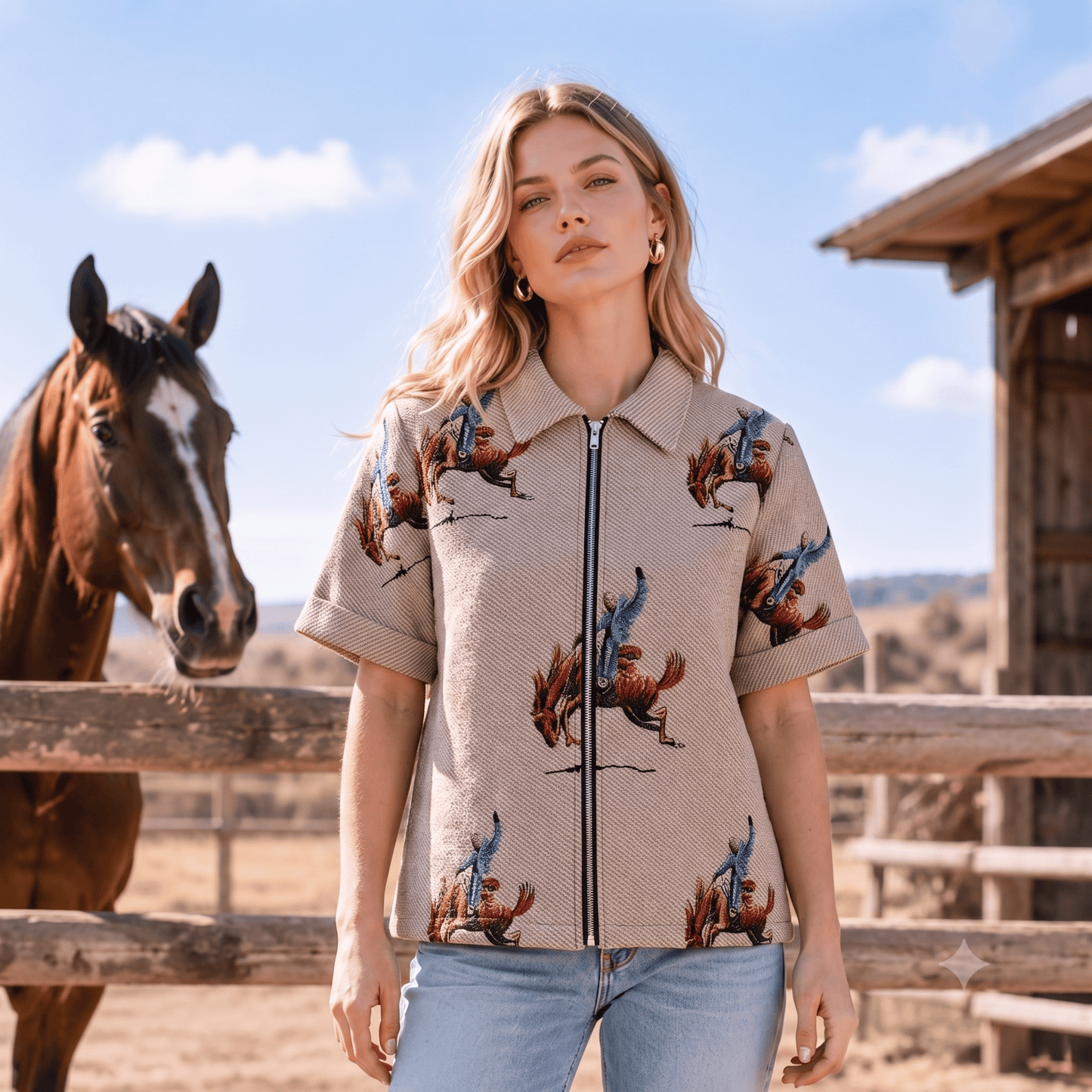ESTEBAN TAPESTRY TEE