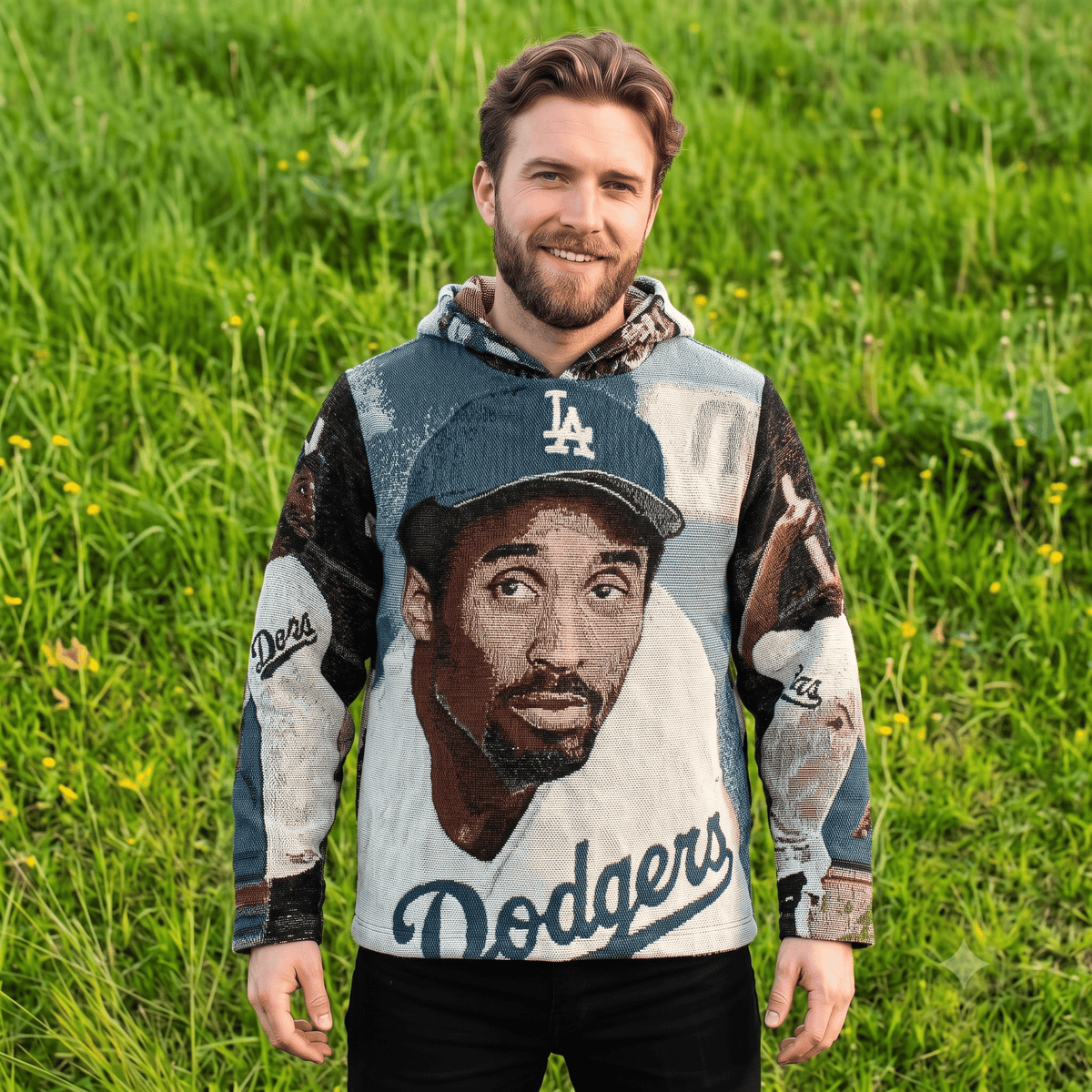 MANBA DODGERS TAPESTRY HOODIE